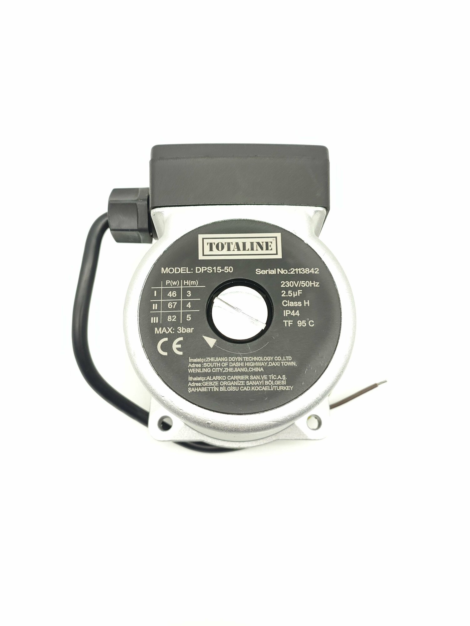 фото Двигатель циркуляционного насоса Totaline DPS 15-50 Wilo KSL 15/5-3C 82W