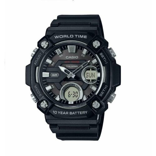 фото Наручные часы casio, черный