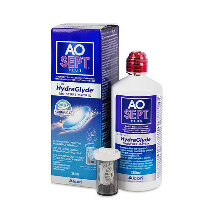 Alcon AOSEPT Plus HydraGlyde (Аосепт), 360 мл