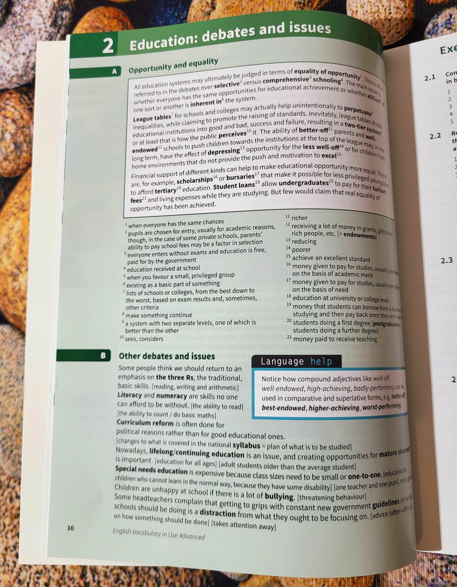 McCarthy M., O`Dell F. "English Vocabulary in Use. Advanced. Book with Answers" мелованная - фото №19