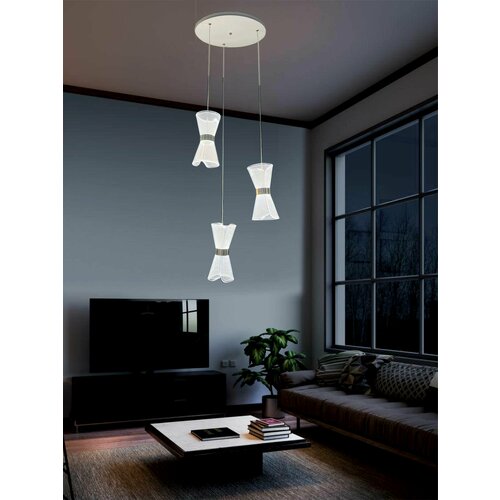 Светодиодная люстра подвесная VertexHome стиль модерн, на кухню, в детскую, в спальню, в гостиную