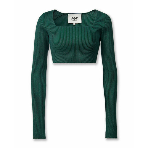 фото Кроп-топ and the brand, размер m, зеленый