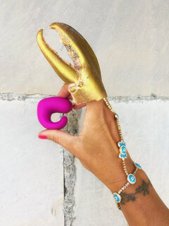 Изображение товара Виброкольцо Gvibe Gring XL, унисекс, фиолетовое, от аккумулятора, водонепроницаемое