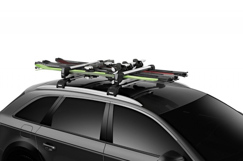 Крепление для лыж и сноубордов на крышу THULE SnowPack Extender — фото 10