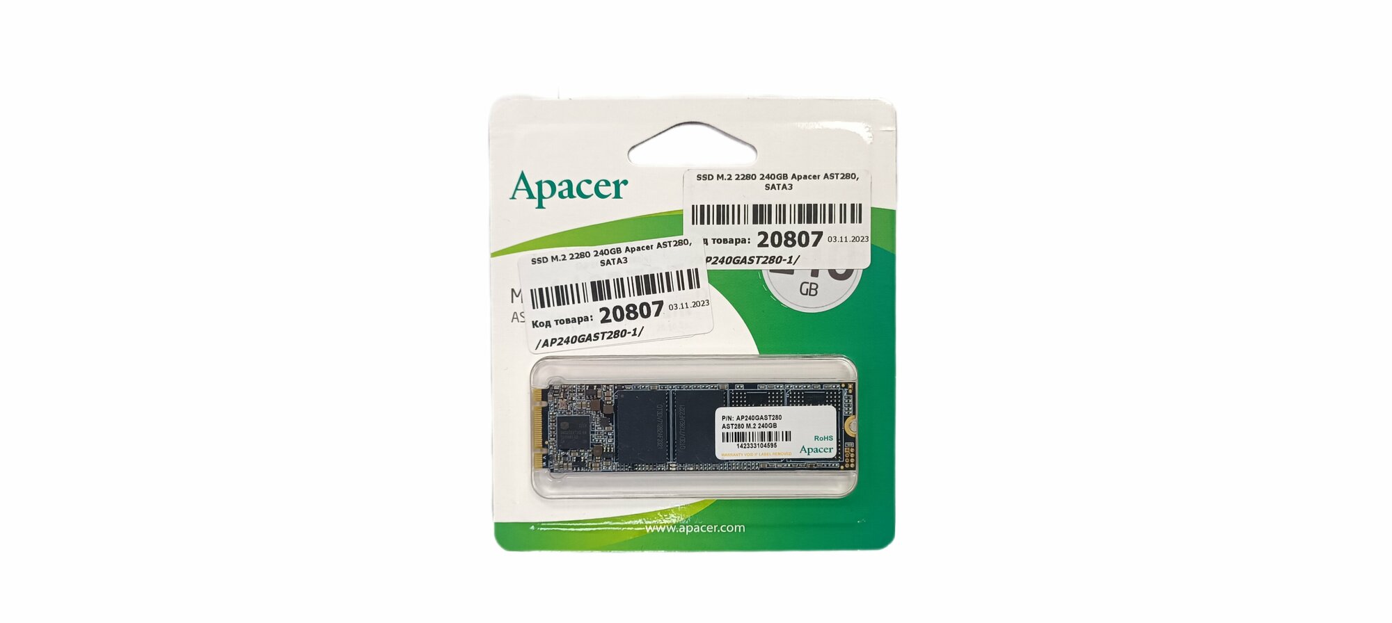 Apacer AST280 AP240GAST280-1 SSD диск