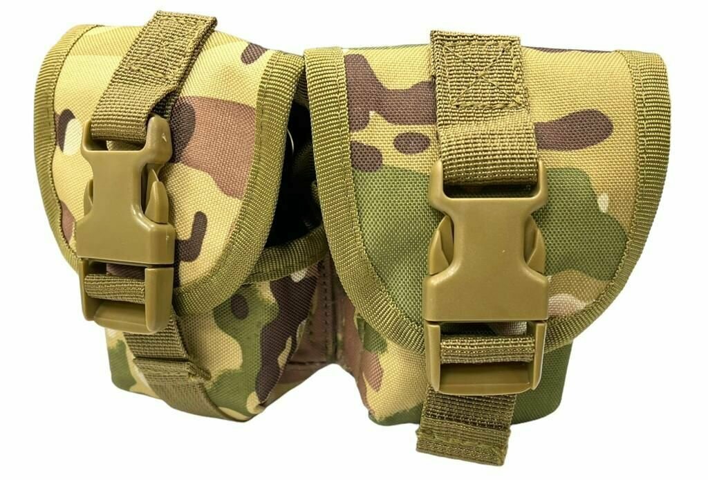 Тактический подсумок под 2 гранаты Cordura на molle