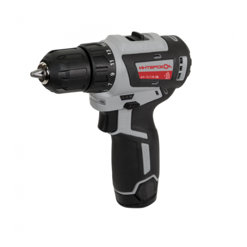 Аккумуляторная дрель ИНТЕРСКОЛ ДА-1012В 38 7572245 10636₽