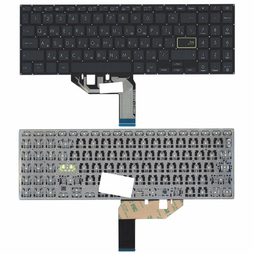 Клавиатура для ноутбука Asus VivoBook 15 K513E черная ноутбук asus vivobook 15 k513ea l12289 90nb0sg2 m35040