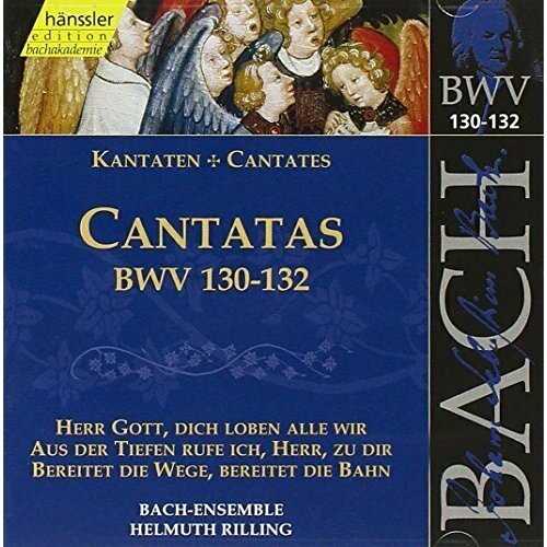 AUDIO CD BACH, J.S: Cantatas, BWV 130-132