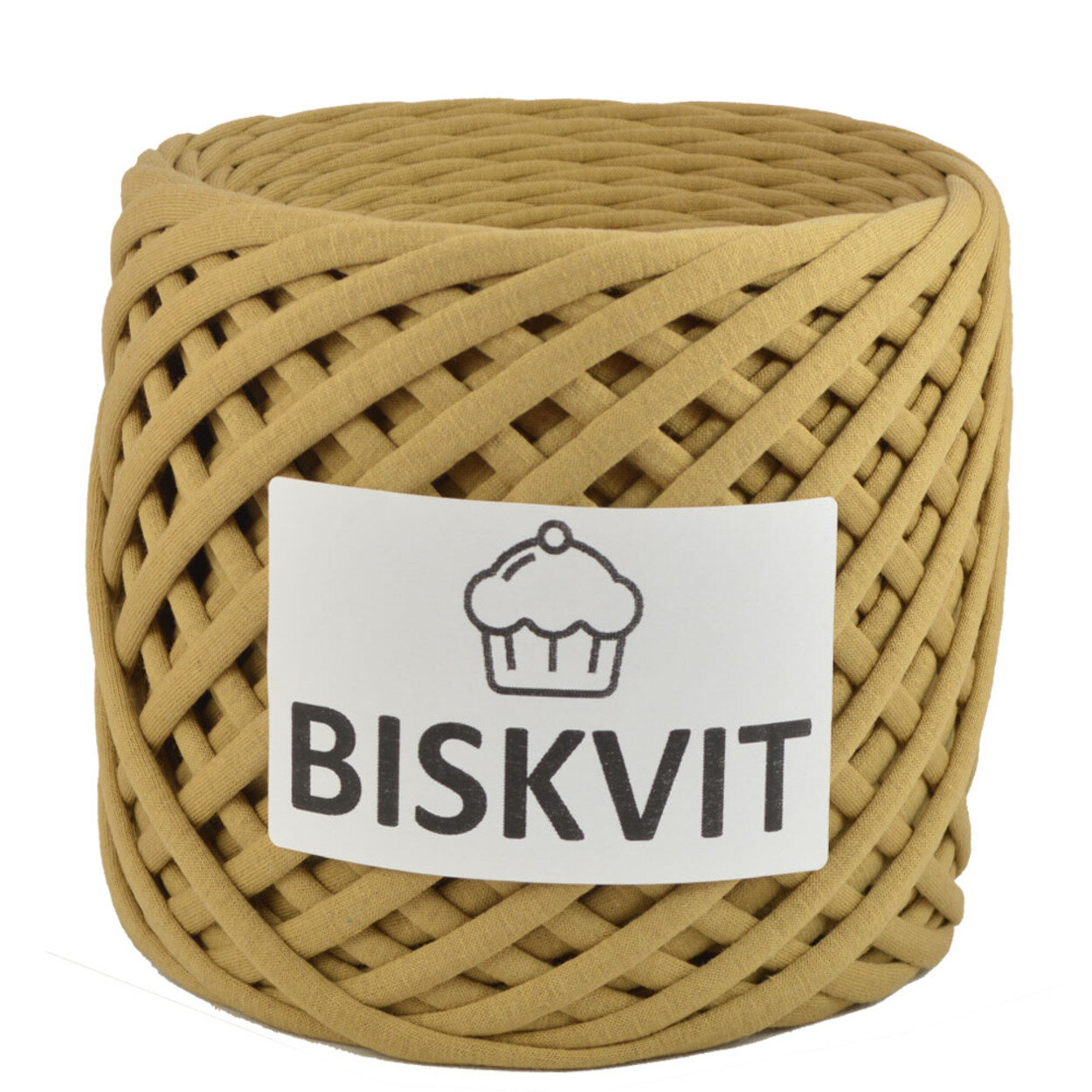 Пряжа Biskvit, 330г, 100м, 100%хлопок, (Имбирь) (1 шт.)