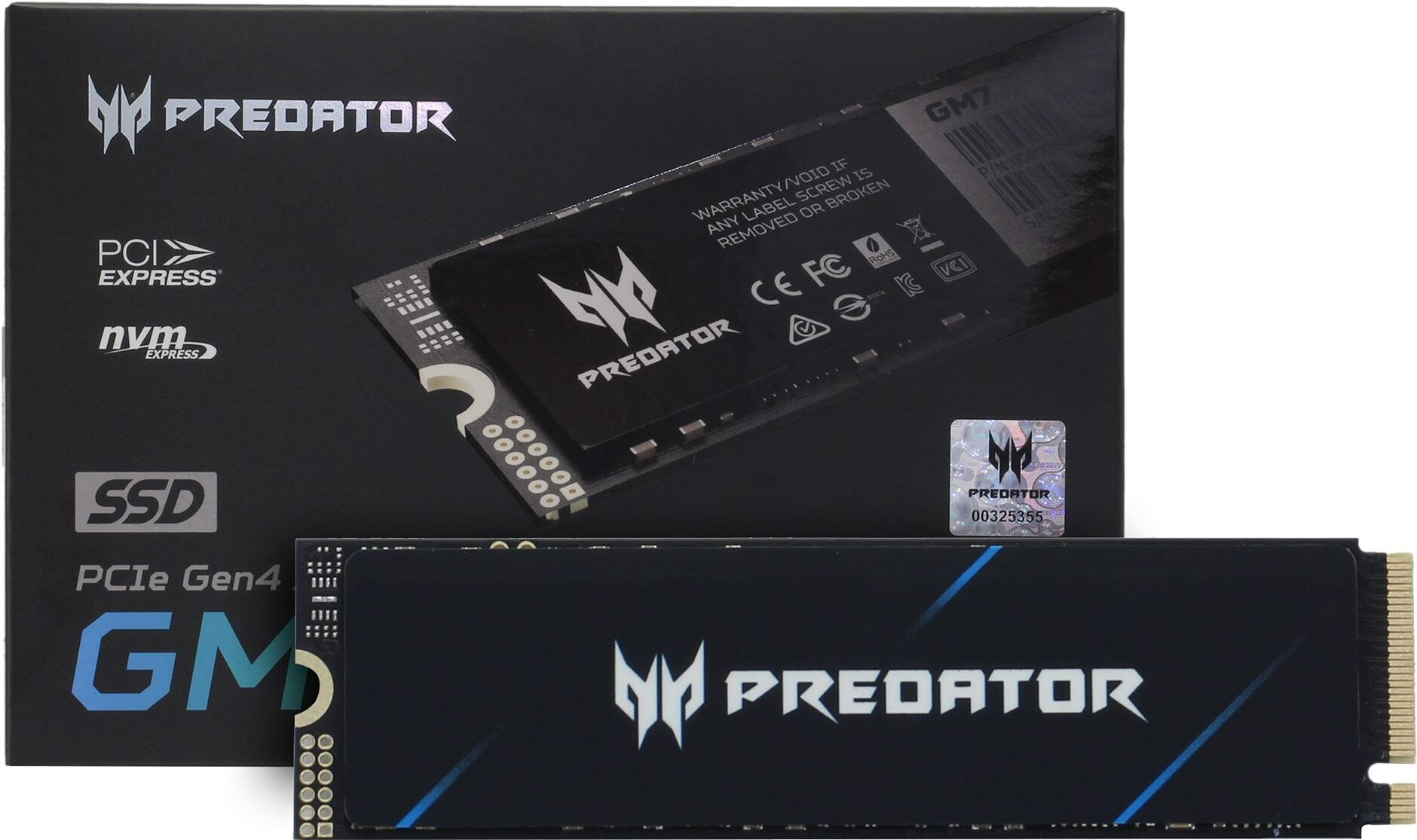 Накопитель SSD 1Tb Acer Predator GM7 (BL.9BWWR.118)