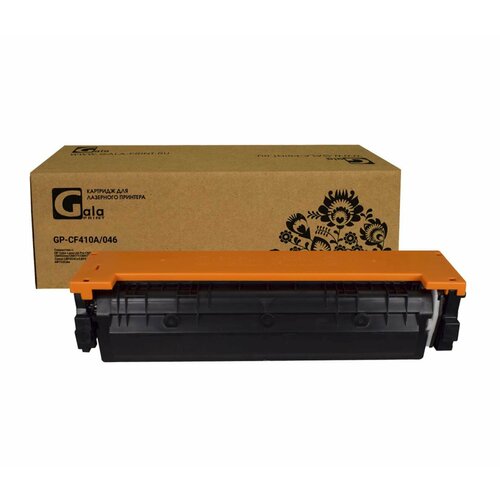 Картридж CF410A/046BK для HP LaserJet M377dw, M477fdn, M477fnw, M452nw 2200 стр. GalaPrint черный расходный материал для печати canon 046bk черный