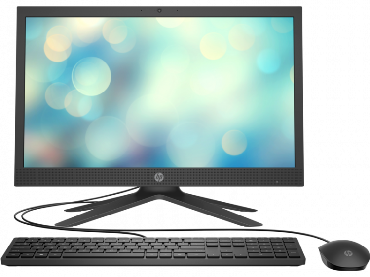 20.7" Моноблок HP 21-b0059ur 5D236EA, 1920x1080, Intel Core i3-1005G1 1.2 ГГц, RAM 8 ГБ, SSD 256 ГБ, Intel UHD Graphics, Microsoft Windows 10 Pro + Office, черный