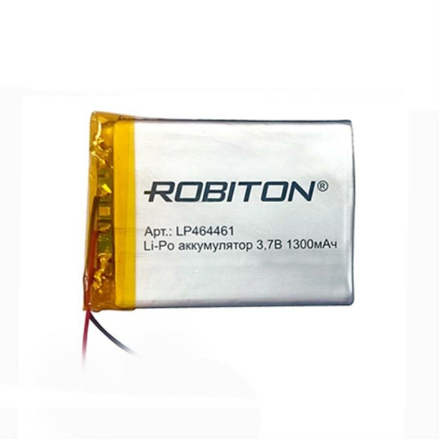 Robiton LP464461Аккумулятор Li-Po 3.7 В, 1300mAh