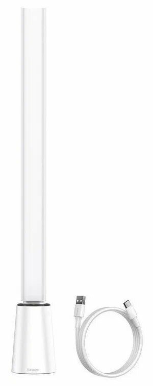 Настольная LED лампа BASEUS Rechargeable Folding Reading (Smart Light), 2200 mAh, 3000-6000K, Белый