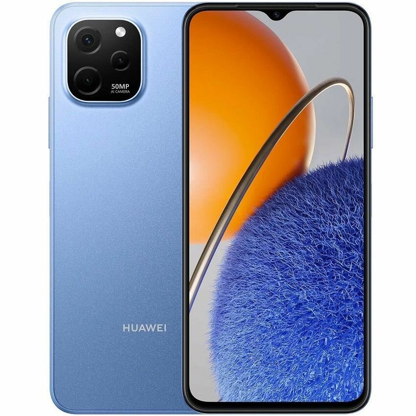 Смартфон Huawei Nova Y61 4/128 GB Сапфировый синий