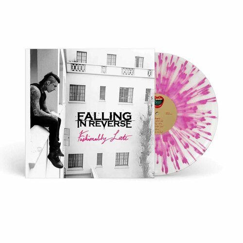 FALLING IN REVERSE - FASHIONABLY LATE (LP 15th anniversary, clear with pink splatter) виниловая пластинка
