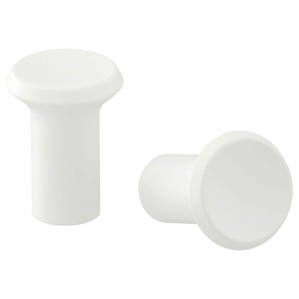 фото Ручка мебельная, белый 21 мм IKEA GUBBARP 203.557.83