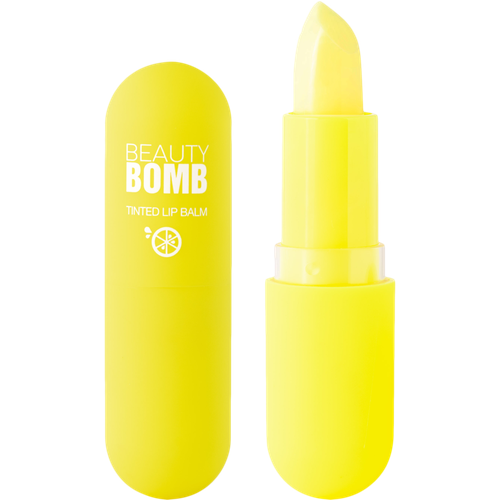 Бальзам для губ Beauty Bomb тон 01 3.5г силиконовая щетка для умывания art beauty какие милые щечки 8x5 5cm 7376783