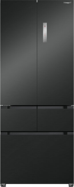 Трехкамерный холодильник Weissgauff WFD 450 Built-in Inverter NoFrost Dark Inox