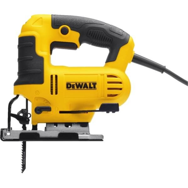 фото Dewalt Лобзик, 650Вт,85мм, 500-3200ход/мин, кофр DWE349-KS