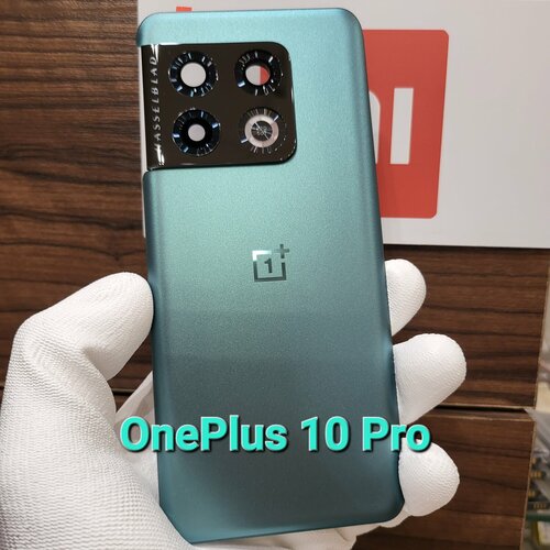 крышка для honor 70 оригинал заднее стекло цвет зелёный Крышка для OnePlus 10Pro Премиум качество (заднее стекло) цвет: Зелёный