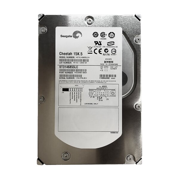 Жесткий диск Seagate ST3146855LC 146,8Gb U320SCSI 3.5" HDD