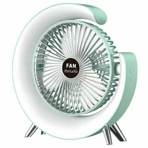 Вентилятор SUPERNOVA с подсветкой и ручной мини настольной лампой RGB 126000₽