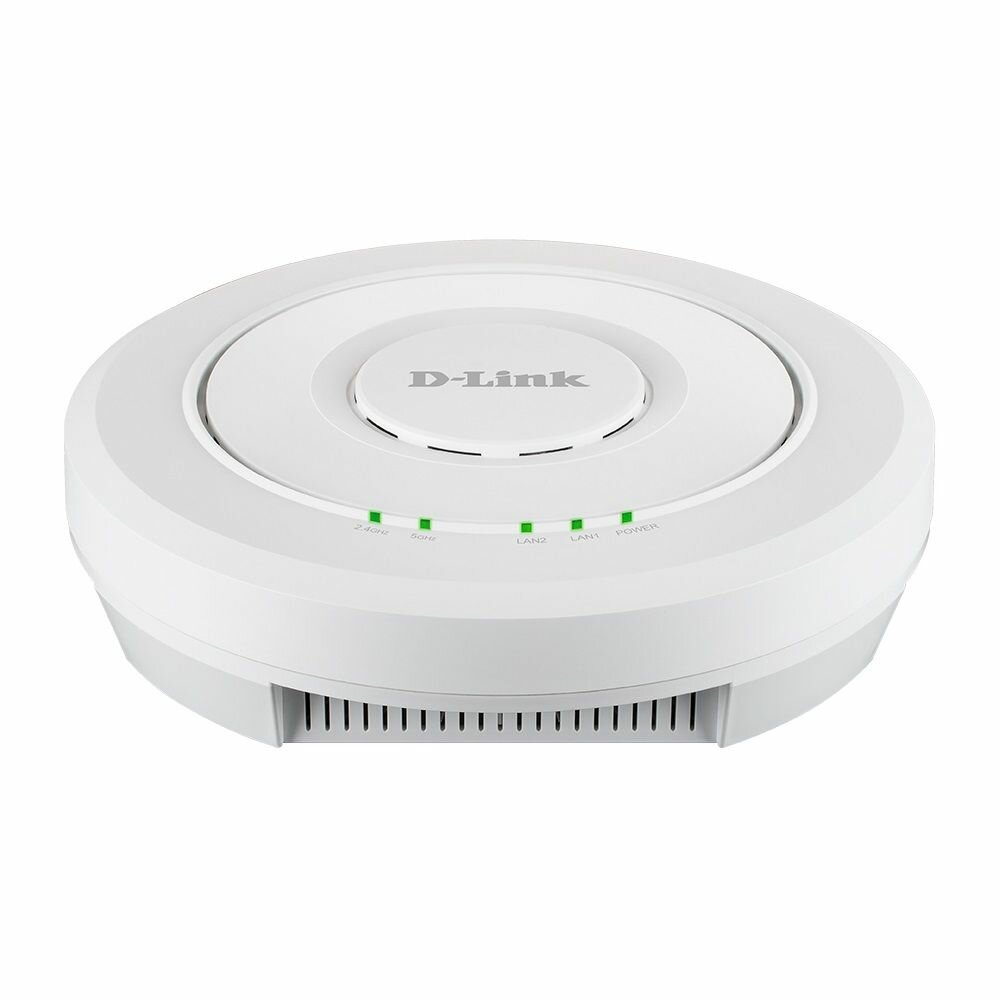 D-Link Точка доступа Wi-Fi D-Link DWL-6620APS/UN/A1A Беспроводная двухдиапазонная унифицированная точка доступа AC1300 Wave 2 с поддержкой MU-MIMO, PoE и D-Link Smart Antenna DWL-6620APS/UN/A1A