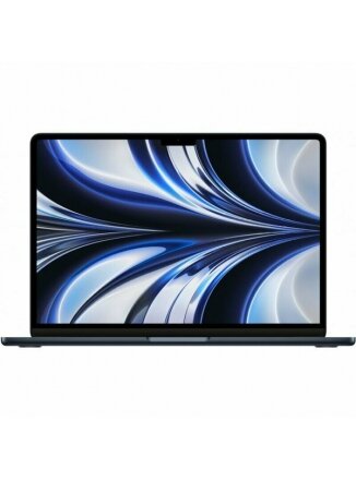 Ноутбук Apple Ноутбук MacBook Air 13 (2022) MLY33 M2, 8ГБ/256ГБ, английская раскладка, полночный черный