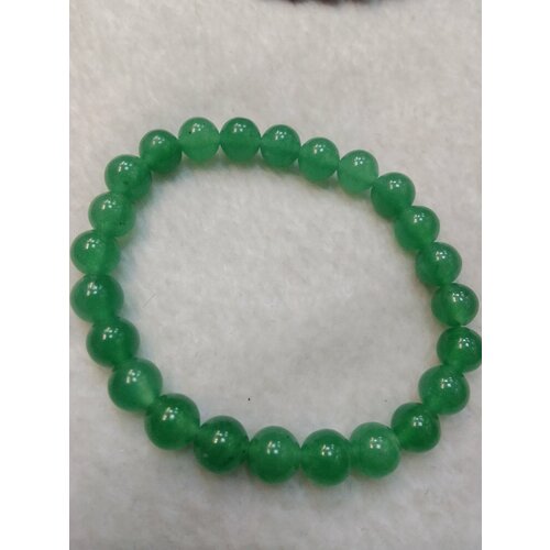 Браслет, нефрит, размер one size, зеленый