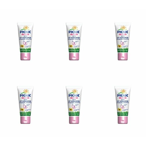 Picnic Baby Крем репеллентный от комаров 40мл, 6 шт.