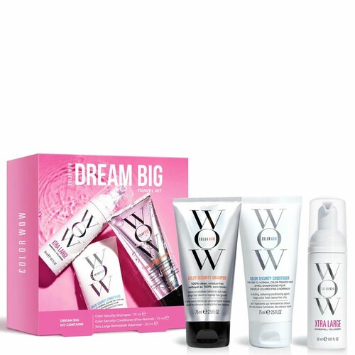 Color Wow Набор по уходу за волосами Dream Big Travel Kit 200ml