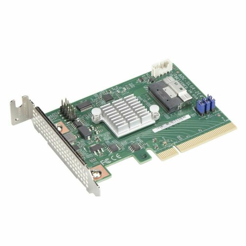 Контроллер SuperMicro AOC-SLG4-2E4T (435128) контроллер supermicro aoc mtgn i2sm o