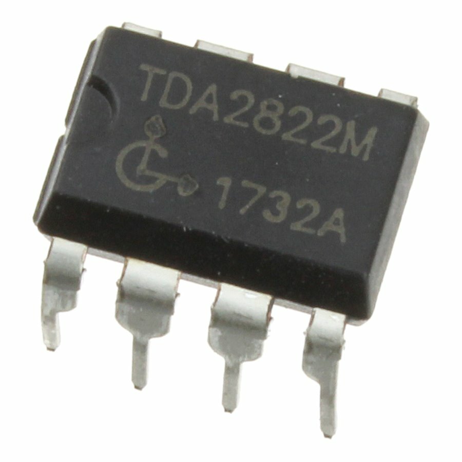 Микросхема TDA2822M, DIP8-300, STM