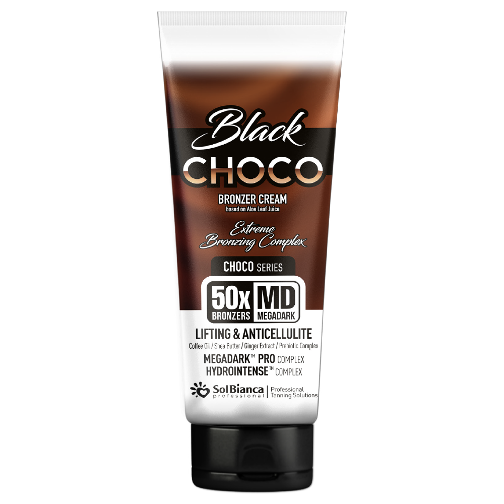 Крем для солярия / SOLBIANCA / крем для усиления загара Choco Black, 125 мл