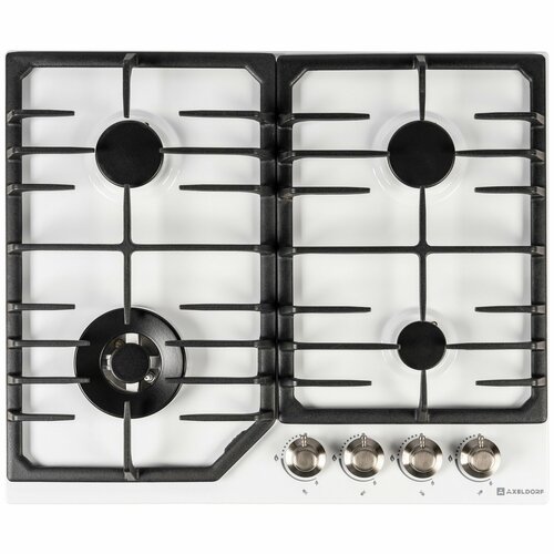 Варочная панель газовая AXELDORF GH-0611 эмаль ретро дизайн газ-контроль чугунная решетка 2429900₽
