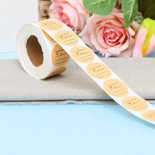 Наклейки крафт в рулоне Строки500 шт25 х 25 см 1шт 281₽