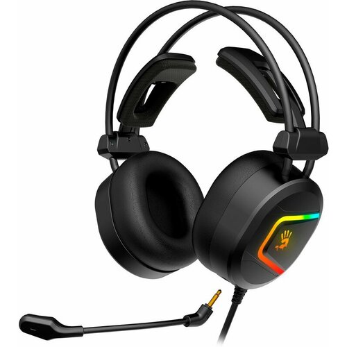 Наушники с микрофоном A4Tech Bloody MC750 черный 23м мониторные USB оголовье MC750 BLACK 20160₽