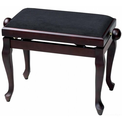 GEWA Deluxe Classic Rosewood Matt Black Cover банкетка фортепианная банкетка для пианино gewa piano bench deluxe mahogany matt