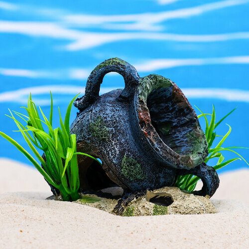 Декор для аквариума Античная ваза 105 х 7 х 10 см 1279₽
