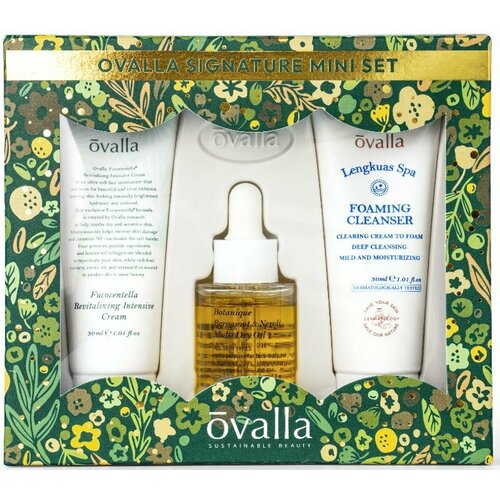 OVALLA Набор для ухода за кожей лица и тела Signature Mini Set