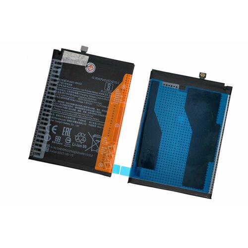 Аккумулятор для Xiaomi BN55 Redmi Note 9s (M2003J6A1G) (5020mAh) аккумулятор bn55 5020mah совместим с xiaomi redmi note 9s без упаковки