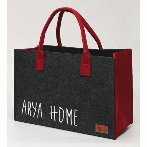 Сумка шоппер Arya фактура рельефная серый 2347₽