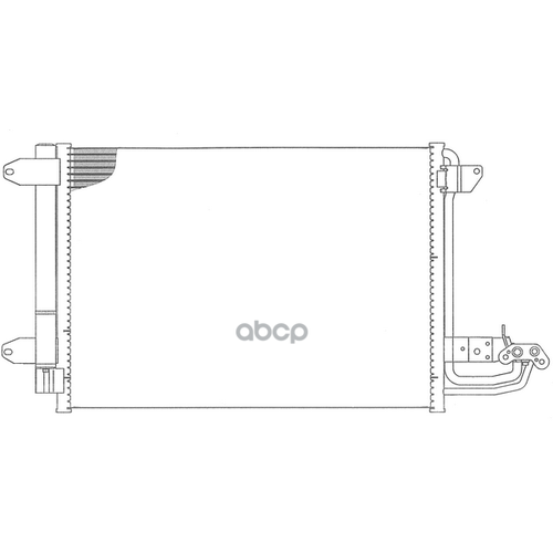 Радиатор Audi Caddy / Touran 1.4-2.0/1.9-2.0 Tdi 03- 57619801 Sakura арт. 57619801