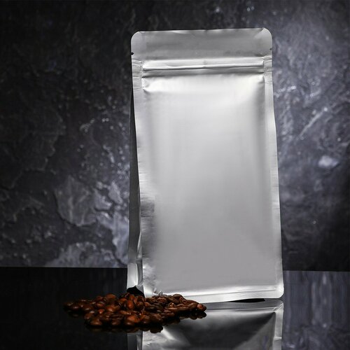 Пакет Zip-lock ПП с плоским дном металлизированный 12 х 22 см 50шт 1036₽