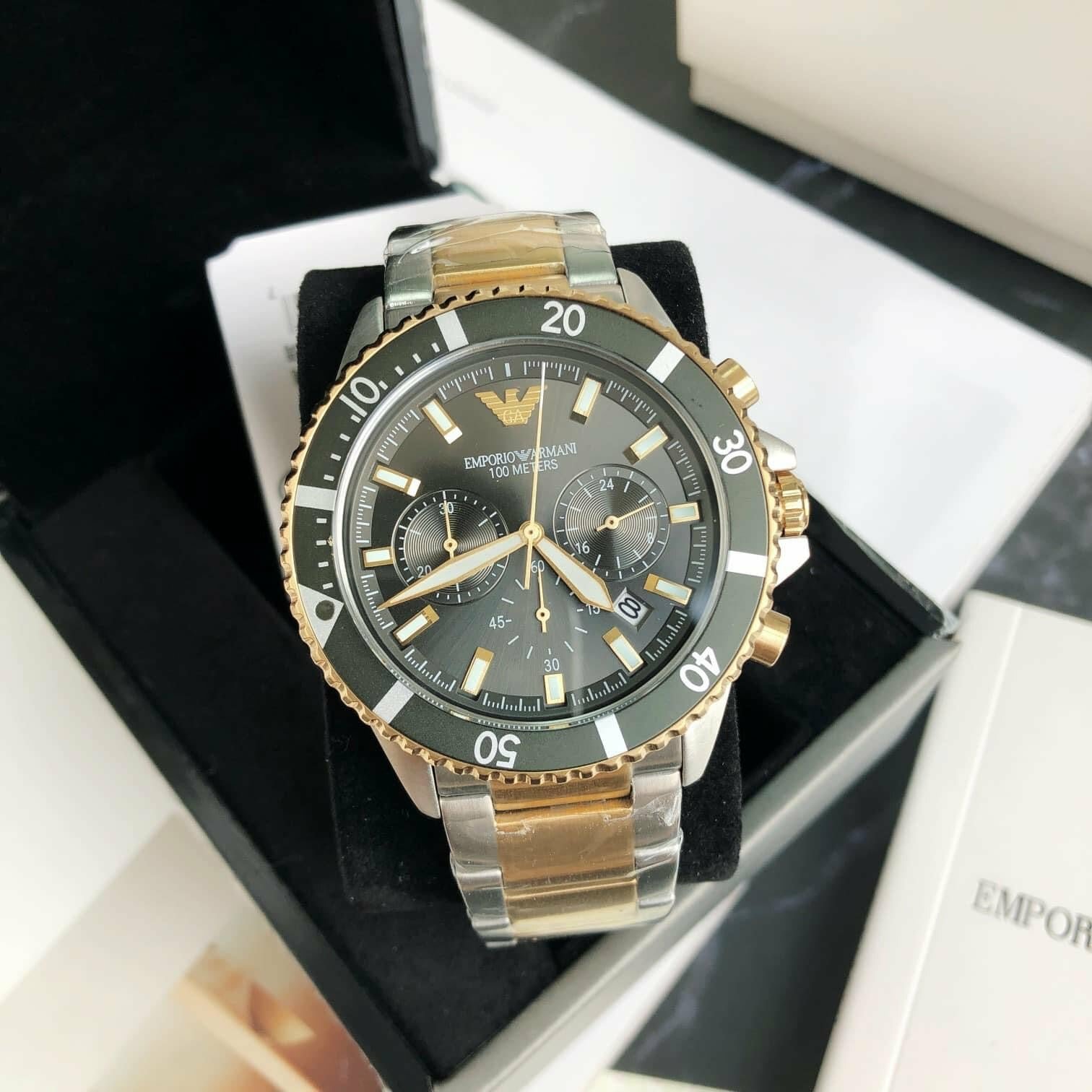 Наручные часы EMPORIO ARMANI Diver, золотистый