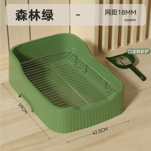 Туалет для собак 59x425x185 см зеленый 5525₽