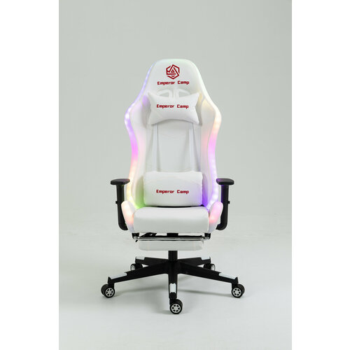 Кресло с подсветкой подставкой для ног и массажем