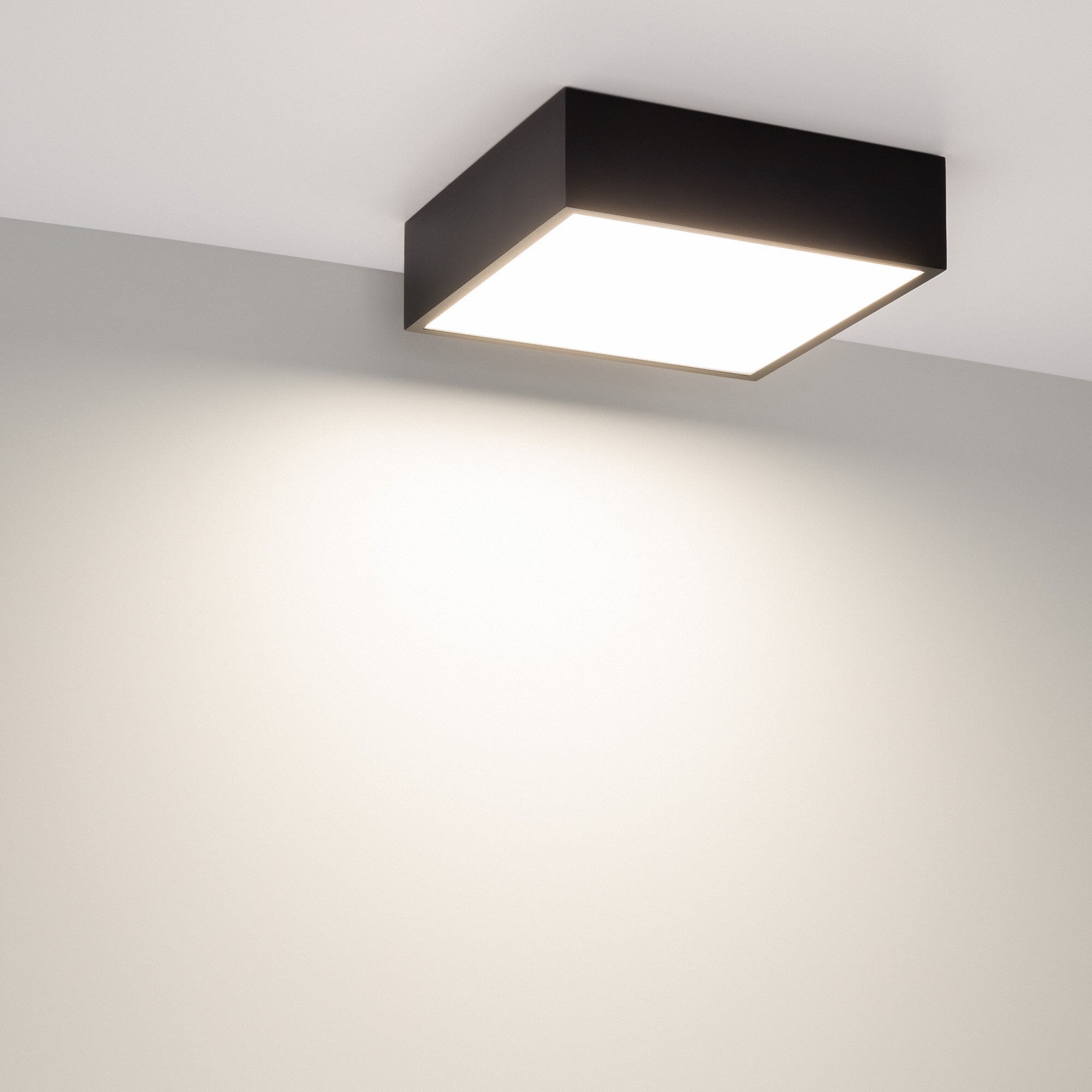 045697 Светильник DL-GRIGLIATO-S140x140-18W Day4000 (WH, 100 deg, 230) (Arlight, IP40 Металл)